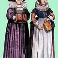 1640 г. Купеческие жены: английский и датский стиль